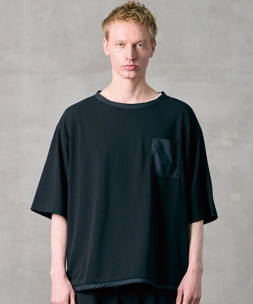VIRGOwearworks(ヴァルゴウェアワークス)の「BREATH KANOKO POLO TEE(Tシャツ/カットソー・メンズ・ホワイト/ブラック/グレイッシュベージュ・2/3/4)」の9枚目の写真