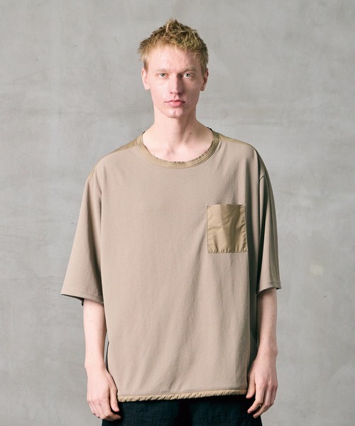 VIRGOwearworks(ヴァルゴウェアワークス)の「BREATH KANOKO POLO TEE(Tシャツ/カットソー・メンズ・ホワイト/ブラック/グレイッシュベージュ・2/3/4)」の11枚目の写真