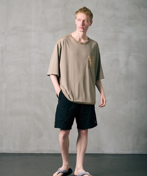 VIRGOwearworks(ヴァルゴウェアワークス)の「BREATH KANOKO POLO TEE(Tシャツ/カットソー・メンズ・ホワイト/ブラック/グレイッシュベージュ・2/3/4)」の21枚目の写真