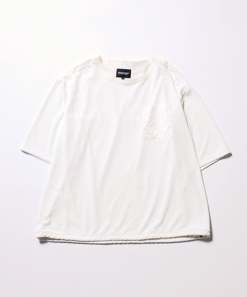 VIRGOwearworks(ヴァルゴウェアワークス)の「BREATH KANOKO POLO TEE(Tシャツ/カットソー・メンズ・ホワイト/ブラック/グレイッシュベージュ・2/3/4)」の7枚目の写真
