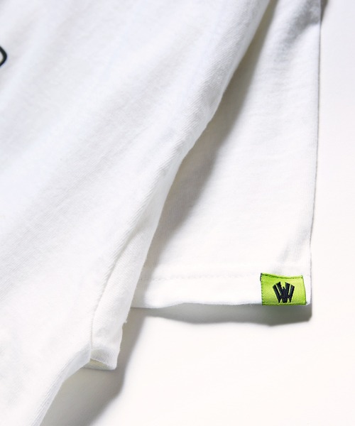 [W] by VIRGOwearworks（ダブリューバイヴァルゴウェアーワークス）の「W FLAME（Tシャツ/カットソー・メンズ・ホワイト/ブラック・MEDIUM/LARGE/X-LARGE/XX-LARGE）」の11枚目の写真