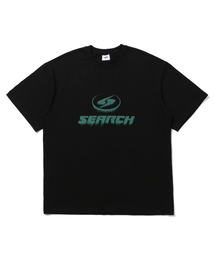 ブリードロゴ半袖Tシャツブラック-グリーン