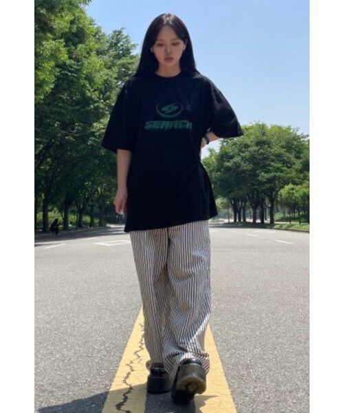 SEARCH410(サーチ410)の「ブリードロゴ半袖Tシャツブラック-グリーン(Tシャツ/カットソー・メンズ・その他・LARGE/MEDIUM)」の11枚目の写真