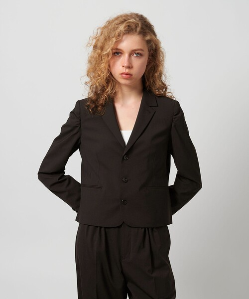 セール】＜ATTISESSION＞ショート ジャケット（テーラードジャケット