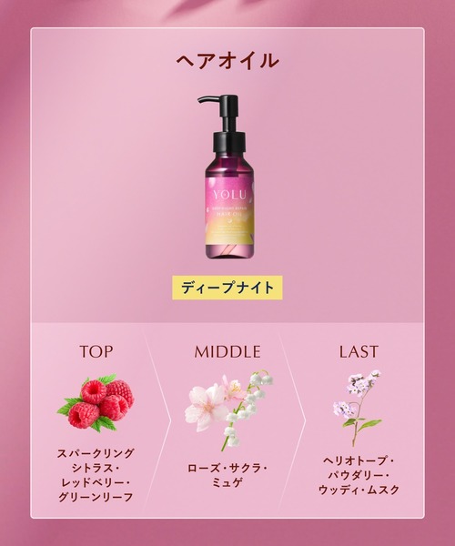 セール】【数量限定】 YOLU ヨル トリーツ スプリング ヘアオイル