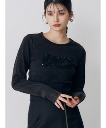 MURUA | パッチロゴフェードトップス(Tシャツ/カットソー)