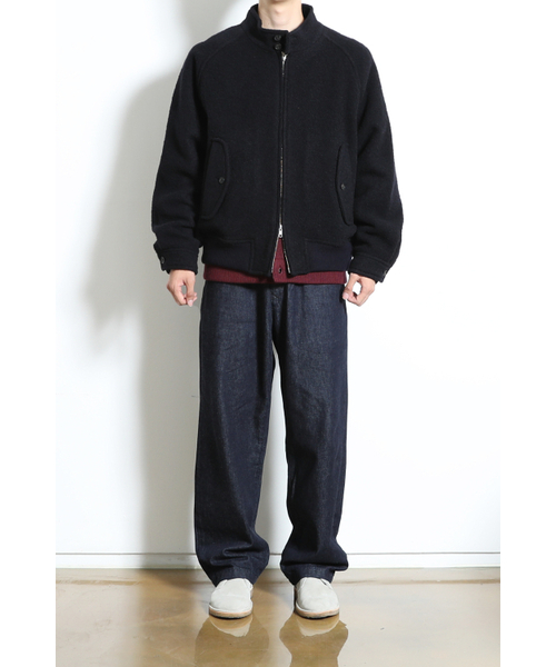 HORLISUN(ホーリーサン)の「Visitor Wool Boucle Harrington Jacket Navy(その他アウター・レディース・その他・MEDIUM/SMALL/LARGE)」の17枚目の写真