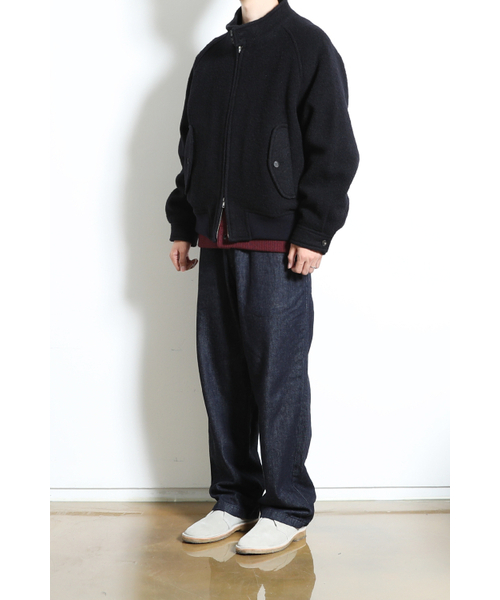 HORLISUN(ホーリーサン)の「Visitor Wool Boucle Harrington Jacket Navy(その他アウター・レディース・その他・MEDIUM/SMALL/LARGE)」の18枚目の写真