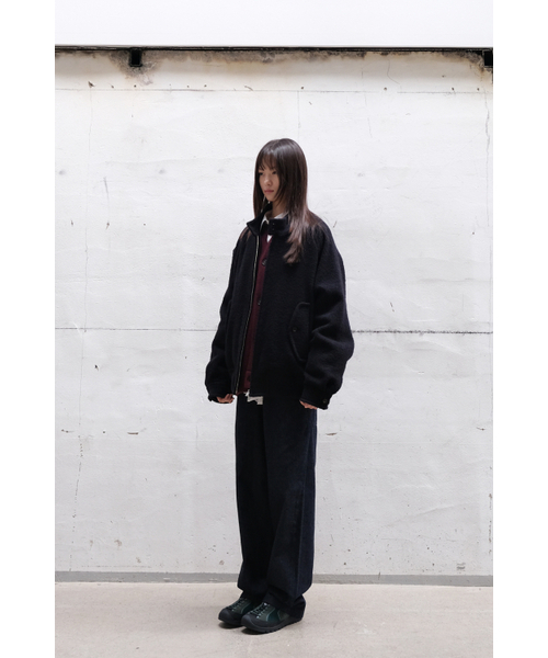 HORLISUN(ホーリーサン)の「Visitor Wool Boucle Harrington Jacket Navy(その他アウター・レディース・その他・MEDIUM/SMALL/LARGE)」の10枚目の写真