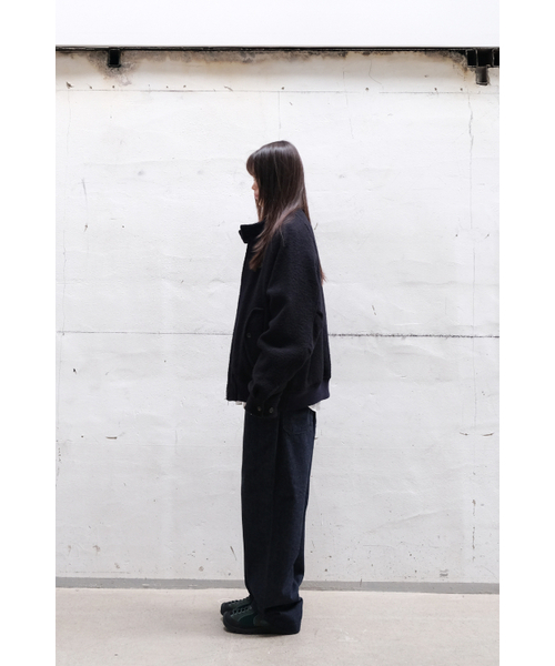 HORLISUN(ホーリーサン)の「Visitor Wool Boucle Harrington Jacket Navy(その他アウター・レディース・その他・MEDIUM/SMALL/LARGE)」の11枚目の写真