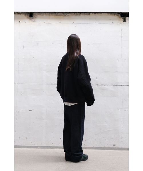 HORLISUN(ホーリーサン)の「Visitor Wool Boucle Harrington Jacket Navy(その他アウター・レディース・その他・MEDIUM/SMALL/LARGE)」の12枚目の写真