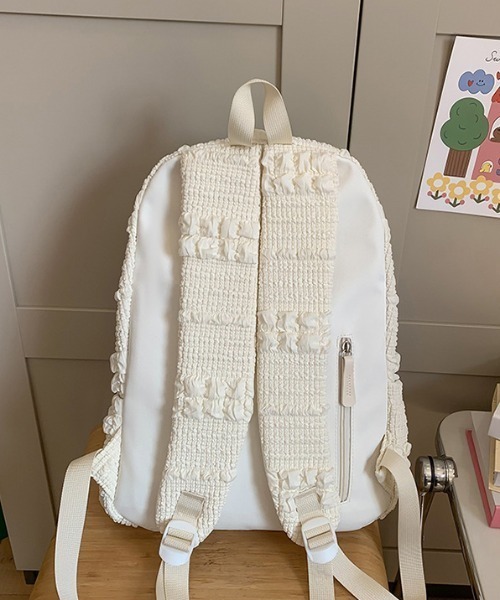 postalco ポスタルコ　バックパック・リュック　アイボリー postalco ポスタルコ バックパック・リュック アイボリー - メルカリ