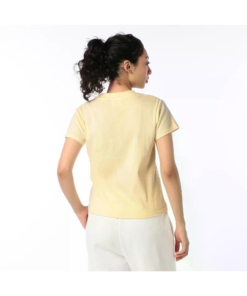 Beyond Basics(ビヨンド ベーシックス)の「GOAT / COMPACT SHORT SLEEVE TEE(Tシャツ/カットソー・レディース・ブラック/オリーブ/アイボリー/ライトイエロー/ダークネイビー/ダークグレー・S/M)」の9枚目の写真
