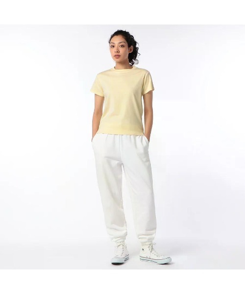Beyond Basics(ビヨンド ベーシックス)の「GOAT / COMPACT SHORT SLEEVE TEE(Tシャツ/カットソー・レディース・ブラック/オリーブ/アイボリー/ライトイエロー/ダークネイビー/ダークグレー・S/M)」の10枚目の写真