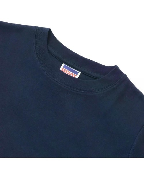 Beyond Basics(ビヨンド ベーシックス)の「GOAT / COMPACT SHORT SLEEVE TEE(Tシャツ/カットソー・レディース・ブラック/オリーブ/アイボリー/ライトイエロー/ダークネイビー/ダークグレー・S/M)」の14枚目の写真