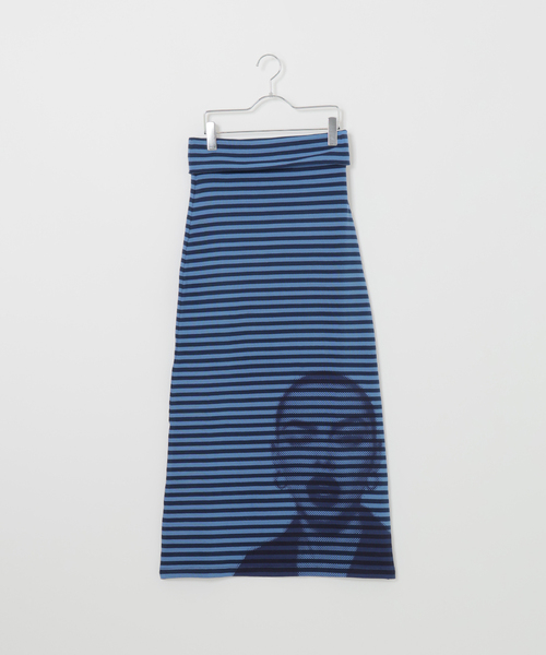 追加3》ボーダープリントスカート（スカート）｜Oriens JOURNAL