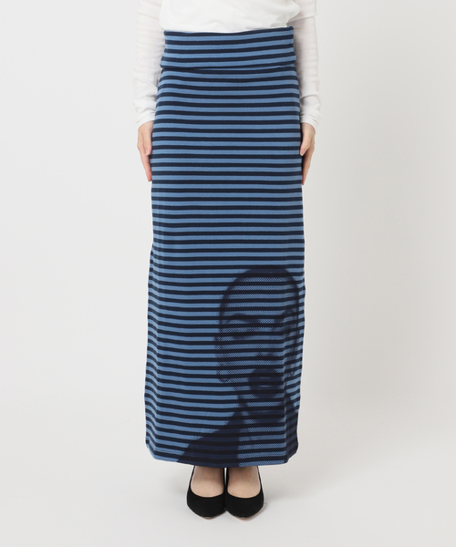 追加3》ボーダープリントスカート（スカート）｜Oriens JOURNAL