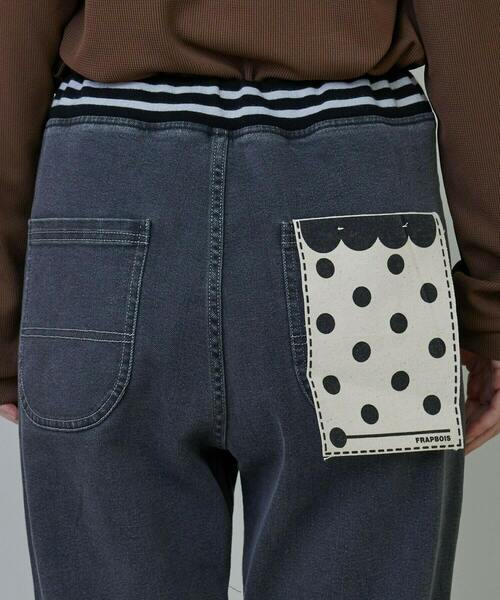 FRAPBOIS（フラボア）の「ムーブデニム2 デニムパンツ（その他パンツ・レディース・ネイビー/ブラック・0/1/2/3）」の7枚目の写真