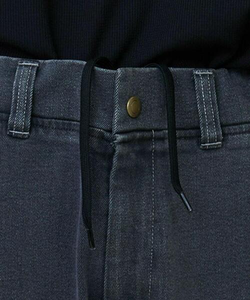 FRAPBOIS（フラボア）の「ムーブデニム2 デニムパンツ（その他パンツ・レディース・ネイビー/ブラック・0/1/2/3）」の10枚目の写真