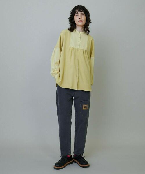 FRAPBOIS（フラボア）の「ムーブデニム2 デニムパンツ（その他パンツ・レディース・ネイビー/ブラック・0/1/2/3）」の18枚目の写真