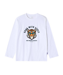 OHPxGOODD4 ノードタイガー ベーシック 長袖Tシャツ
