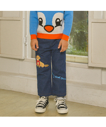 MINIDOU（ミニドウ）の「Cory Kids Fleece Jeans（デニムパンツ）」