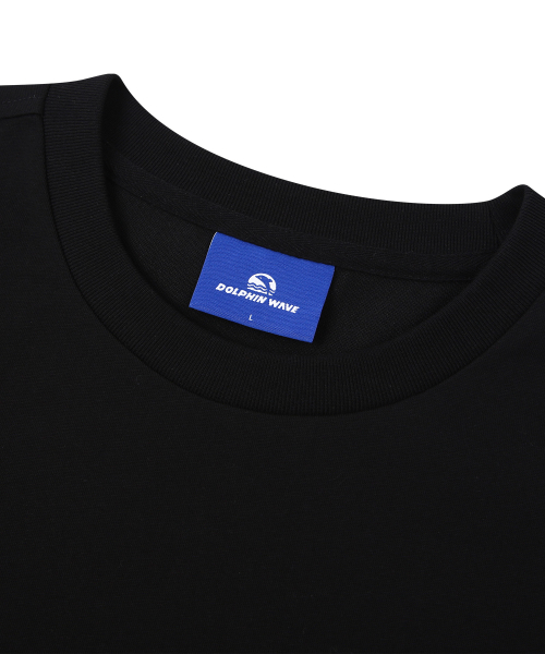 DOLPHIN WAVE APPAREL（ドルフィンウェーブアパレル）の「[2パック] ドルフィンアーチロゴロングスリーブTシャツ ライトカーキ ブラック（Tシャツ/カットソー・メンズ・その他・MEDIUM/LARGE/X-LARGE）」の13枚目の写真