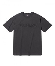 TEDDYISLAND（テディアイランド）の「エンボロゴ半袖チャコール（Tシャツ/カットソー）」