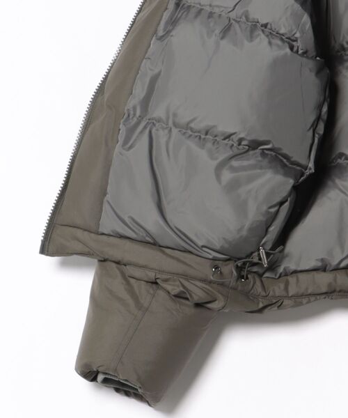 Scrap Book（スクラップブック）の「【TONY WACK】SHEARING COLLAR PUFFER BLOUSON（その他アウター・レディース・ブラック/グリーン・M）」の4枚目の写真