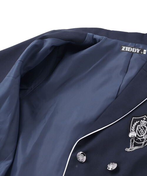 ZIDDY(ジディ)の「【 ニコ☆プチ 掲載 】短丈ジャケット(140~160cm)(テーラードジャケット・キッズ・ネイビー・140cm/150cm/FREE)」の18枚目の写真