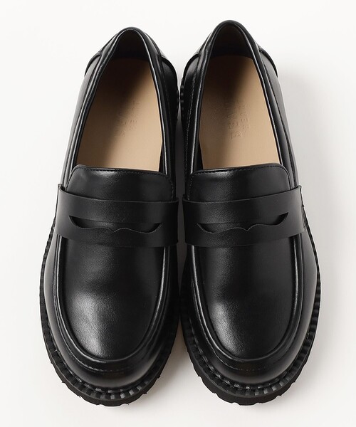 BEAMS HEART(ビームスハート)の「コイン ローファー(ローファー・レディース・ブラック/ベージュ・SMALL/MEDIUM/LARGE)」の11枚目の写真
