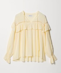 EMMEL REFINES | ＜EMMEL REFINES＞EM ハシゴレース フリル ブラウス(シャツ/ブラウス)