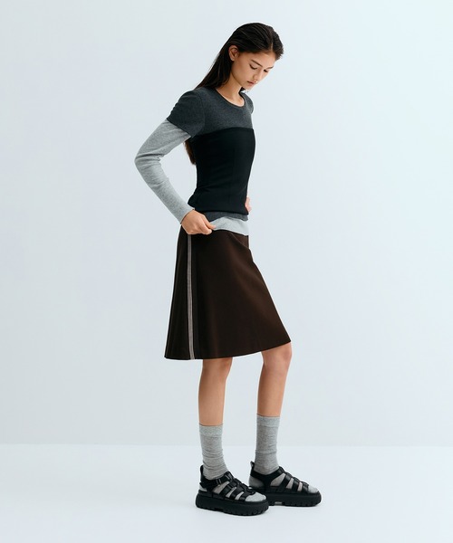 CHARLES & KEITH(チャールズ & キース)の「チャンキー ケージドサンダル(サンダル・レディース・グレー/ブラック・22.5cm/25.5cm/25cm/24.5cm/23.5cm/23cm)」の3枚目の写真