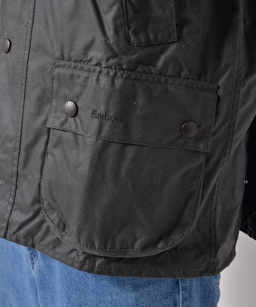 Barbour(バブアー)の「Barbour/バブアー 【BEDALE / ビデイル】ワックス コットン ブルゾン(レギュラーフィット)(ブルゾン・メンズ・セージグリーン/オリーブ/ブラック・40/38/36/34)」の6枚目の写真
