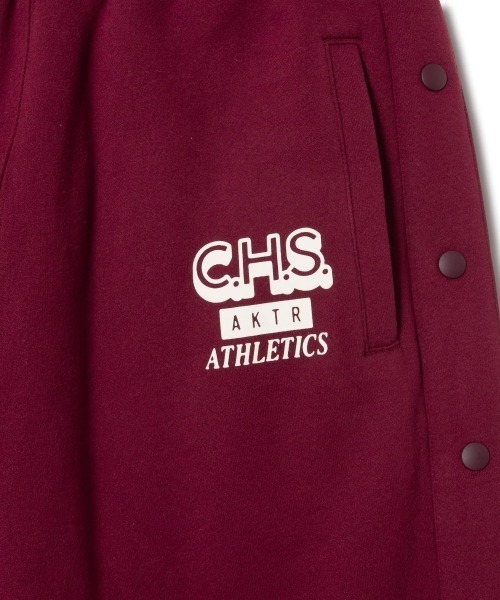 AKTR（アクター）の「AKTR C.H.S. SIDE OPEN SWEAT PANTS（アクター C.H.S. サイドオープン スウェットパンツ）（スウェットパンツ・メンズ・ワイン系/グレー系・MEDIUM/LARGE/X-LARGE）」の9枚目の写真
