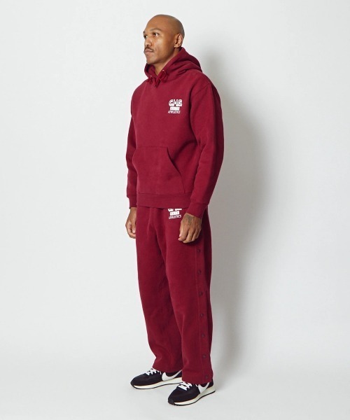AKTR（アクター）の「AKTR C.H.S. SIDE OPEN SWEAT PANTS（アクター C.H.S. サイドオープン スウェットパンツ）（スウェットパンツ・メンズ・ワイン系/グレー系・MEDIUM/LARGE/X-LARGE）」の12枚目の写真
