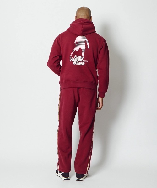 AKTR（アクター）の「AKTR C.H.S. SIDE OPEN SWEAT PANTS（アクター C.H.S. サイドオープン スウェットパンツ）（スウェットパンツ・メンズ・ワイン系/グレー系・MEDIUM/LARGE/X-LARGE）」の13枚目の写真