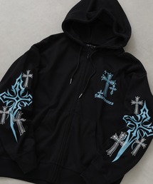 BIKE STAR クロス PT ZIP パーカー