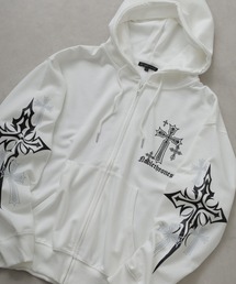 BIKE STAR クロス PT ZIP パーカー