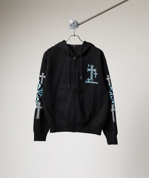 BIKE STAR クロス PT ZIP パーカー（パーカー）｜BIKE STAR（バイク