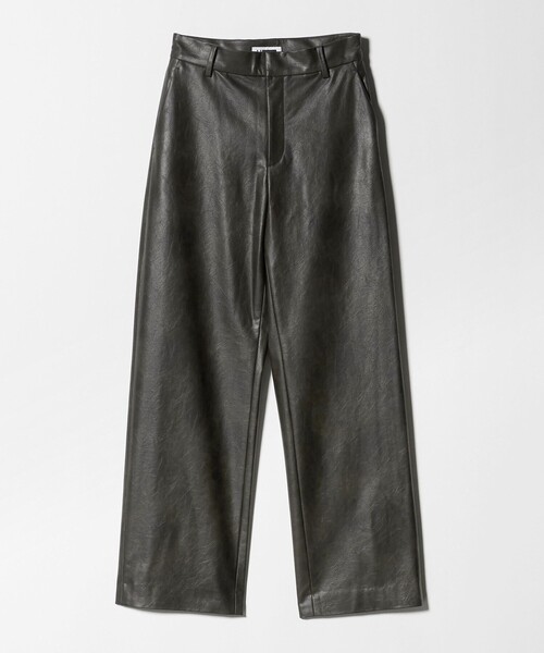 セール】＜H＞ヴィンテージ レザーライク ワイドパンツ（その他パンツ