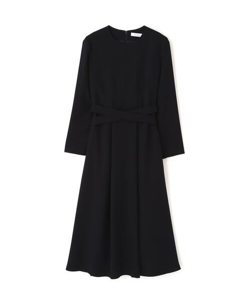 ADORE（アドーア）の「◆パウダリーダブルサテンワンピース（ワンピース・レディース・ネイビー/グリーン/ベージュ・38）」の10枚目の写真