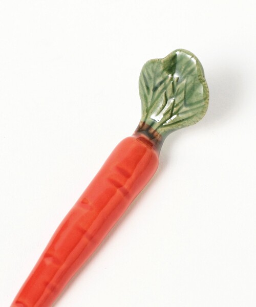 BEAMS JAPAN（ビームス　ジャパン）の「イホシロ窯 / 箸置き お野菜シリーズ（カトラリー・レディース・パープル/オレンジ/グリーン/ブラウン/ホワイト・ONE SIZE）」の8枚目の写真