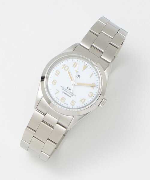 NAVAL WATCH（ナバルウォッチ）の「【国内EXCLUSIVE】＜NAVAL WATCH Produced by LOWERCASE＞  FRXF005/腕時計（アナログ腕時計・メンズ・シルバー・FREE）」の2枚目の写真