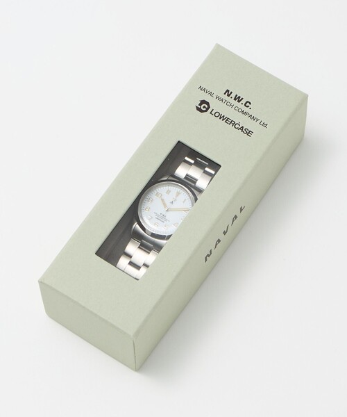 NAVAL WATCH（ナバルウォッチ）の「【国内EXCLUSIVE】＜NAVAL WATCH Produced by LOWERCASE＞  FRXF005/腕時計（アナログ腕時計・メンズ・シルバー・FREE）」の8枚目の写真