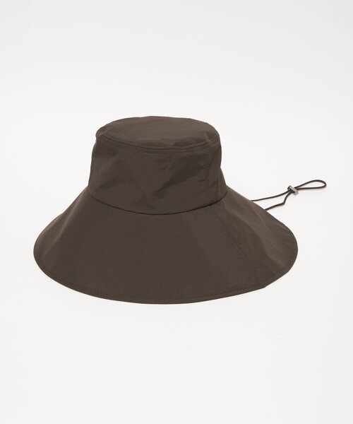 green label relaxing（グリーンレーベルリラクシング）の「【別注】＜コカゲル＞2WAY ワイドブリム ハット UVカット（ハット・レディース・ブラック/その他1/ベージュ/ダークブラウン・L/M）」の7枚目の写真