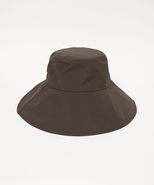 green label relaxing（グリーンレーベルリラクシング）の「【別注】＜コカゲル＞2WAY ワイドブリム ハット UVカット（ハット・レディース・ブラック/その他1/ベージュ/ダークブラウン・L/M）」の8枚目の写真