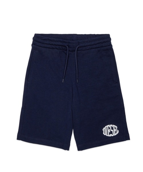 DIESEL KIDS（ディーゼルキッズ）の「DIESEL（ディーゼル）Kids & Junior ワンポイントブランドロゴスウェットショートパンツ（その他パンツ・キッズ・ネイビー/グレー/ブルー/レッド・8Y/6Y/12Y/10Y/4Y/16Y/14Y）」の2枚目の写真