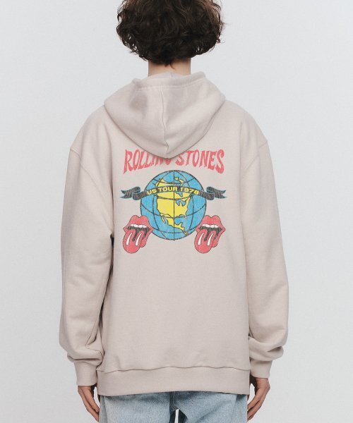 Bravado(ブラヴァド)の「TRS US Tour 1978 Globe Tongue Hoodie BE (BRENT2332)(パーカー・メンズ・その他・M/L/XL)」の1枚目の写真