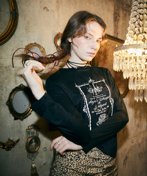 LARTIGENT(ラーティゼン)の「L13 INVITATION LONG SLEEVE(BLACK)(Tシャツ/カットソー・レディース・その他・FREE)」の4枚目の写真